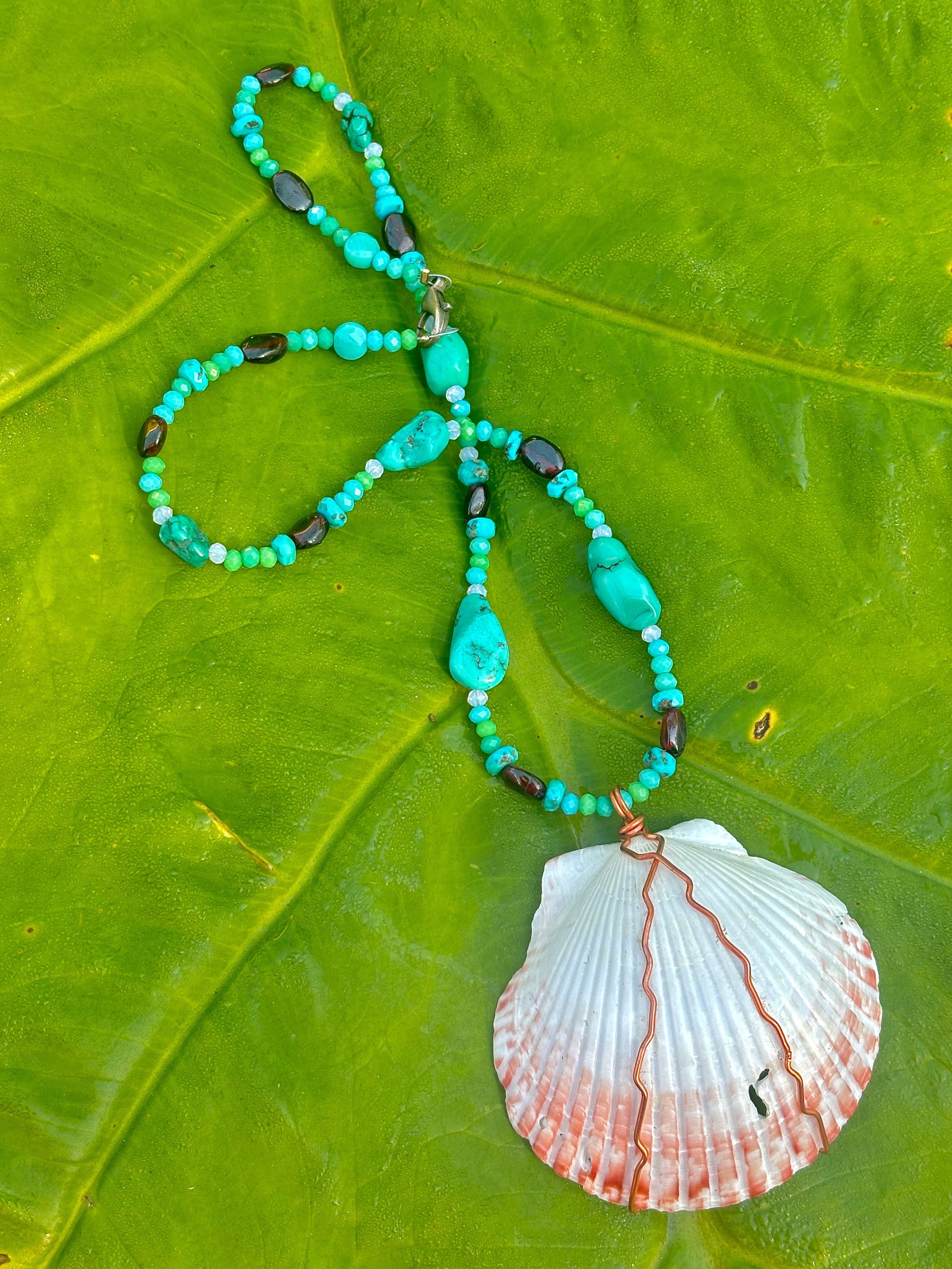 Strawberry Shell Necklace